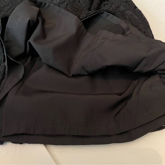 J Crew Sheer Black Lace Party Event Occasion Sheath Dress NWT Size 6 - Picture 8 of 14